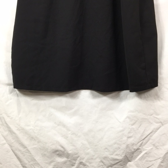 Vanilla Bay A-Line Scalloped Sleeveless Black Dress Size M EXCELLENT Condition - Picture 5 of 9